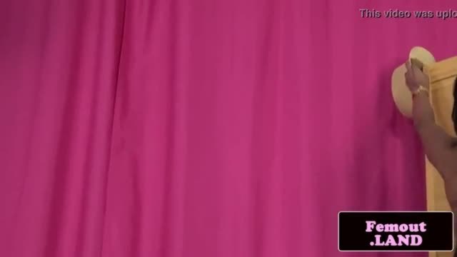 Solo femboi masturbating and assfingering