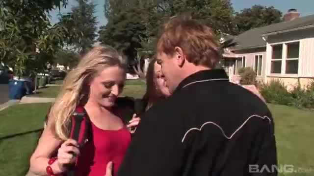 Cute Teen Ashlynn Leigh And Tristyn Kennedy Fucked Outdoor