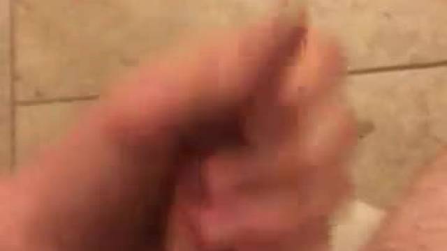 Guy jacking off