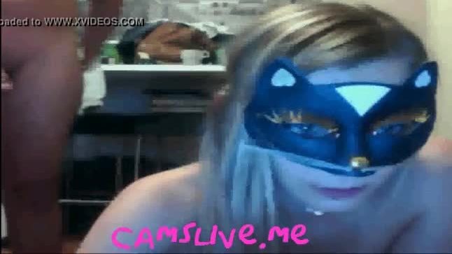 Sexy Catwoman by webcam