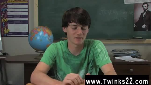 Black gay booty hole exam Jeremy Sommers is seated at a desk and an