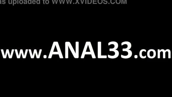 Brutal ass threesome with huge cock